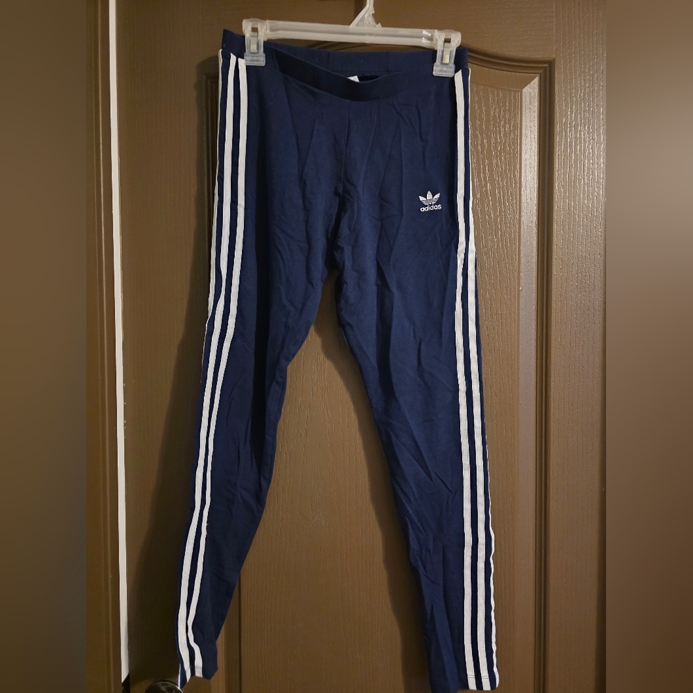 Adidas Blue Navy Garment Care Label